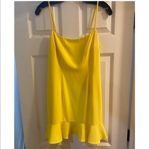Lovers and Friends size small yellow dress